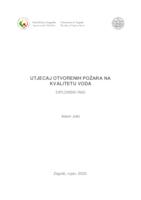 prikaz prve stranice dokumenta Utjecaj otvorenih požara na kvalitetu voda