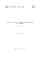 prikaz prve stranice dokumenta Uloga crteža u procesu oblikovanja krajobraza