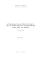 prikaz prve stranice dokumenta Utjecaj spola i dobi na fizikalna svojstva velikog slabinskog mišića (M. psoas major) divlje svinje (Sus scrofa)