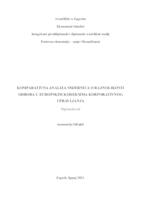 prikaz prve stranice dokumenta Komparativna analiza smjernica o raznolikosti odbora u europskim kodeksima korporativnog upravljanja