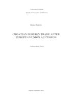 prikaz prve stranice dokumenta CROATIAN FOREIGN TRADE AFTER EU ACCESSION
