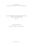prikaz prve stranice dokumenta Analiza prijenosa cijena energenata na inflaciju u Hrvatskoj