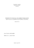 prikaz prve stranice dokumenta Perspektive razvoja uzajamnih financijskih institucija u Požeškoj - slavonskoj županiji