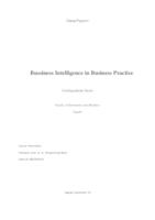 prikaz prve stranice dokumenta BUSINESS INTELLIGENCE IN BUSINESS PRACTICE