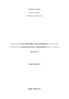 prikaz prve stranice dokumenta Industrijska politika i klasteri kao faktor gospodarskog razvoja Republike Hrvatske