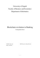 prikaz prve stranice dokumenta Blockchain revolution in Banking
