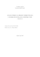 prikaz prve stranice dokumenta Analiza poreza na promet nekretninama u odabranim zemljama Europske unije