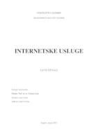 prikaz prve stranice dokumenta INTERNETSKE USLUGE