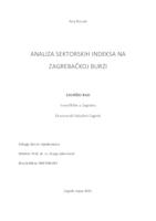 prikaz prve stranice dokumenta ANALIZA SEKTORSKIH INDEKSA NA ZAGREBAČKOJ BURZI