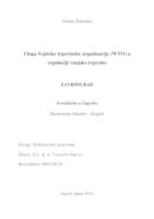 prikaz prve stranice dokumenta Uloga WTO-a u regulaciji vanjske trgovine