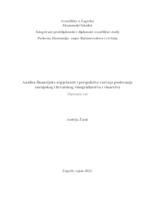 prikaz prve stranice dokumenta Analiza financijske uspješnosti i perspektive razvoja poslovanja europskog i hrvatskog vinogradarstva i vinarstva