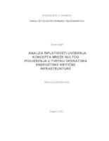 prikaz prve stranice dokumenta Analiza isplativosti uvođenja koncepta mreže nultog povjerenja u tvrtku operatora energetske kritične infrastrukture