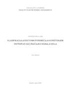 prikaz prve stranice dokumenta Klasifikacija afektivnih poremećaja korištenjem entropije kao značajke signala EEG-a