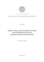 prikaz prve stranice dokumenta Robust visual place recognition using deep representations and sequence-based image matching