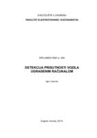 prikaz prve stranice dokumenta Detekcija prisutnosti vozila ugrađenim računalom