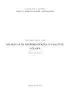 prikaz prve stranice dokumenta Aplikacija za suradno opažanje kvalitete kolnika