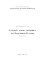 prikaz prve stranice dokumenta Estimacija protoka medija kroz ventilokonvektorski sustav