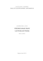 prikaz prve stranice dokumenta Vrednovanje buke vjetroelektrana