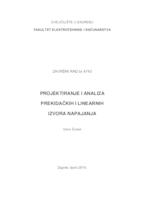 prikaz prve stranice dokumenta Projektiranje i analiza prekidačkih i linearnih izvora napajanja