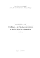 prikaz prve stranice dokumenta Praćenje i navigacija korisnika pomoću mobilnog uređaja