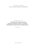 prikaz prve stranice dokumenta Proračun zagrijavanja dalekovodnog užeta tijekom promjene strujnog opterećenja