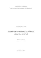 prikaz prve stranice dokumenta Sustav za komunikaciju pomoću vidljivog svjetla