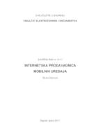 prikaz prve stranice dokumenta Internetska prodavaonica mobilnih uređaja