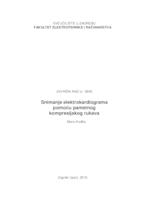prikaz prve stranice dokumenta Snimanje elektrokardiograma pomoću pametnog kompresijskog rukava