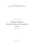 prikaz prve stranice dokumenta Praćenje objekata u videosnimkama pomoću dubokih mreža