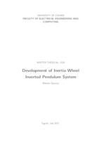 prikaz prve stranice dokumenta Razvoj sustava obrnutog njihala zasnovanog na načelu inercijalne sile