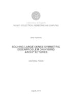 prikaz prve stranice dokumenta Solving large dense symmetric eigenproblem on hybrid architectures