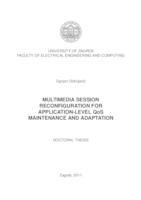 prikaz prve stranice dokumenta Multimedia Session Reconfiguration for Application-level QoS Maintenance and Adaptation