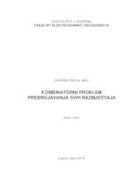 prikaz prve stranice dokumenta Kombinatorni problem prebrojavanja svih razmještaja