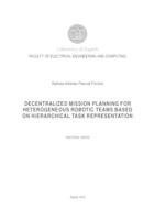 prikaz prve stranice dokumenta Decentralized mission planning for heterogeneous robotic teams based on hierarchical task representation