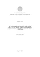prikaz prve stranice dokumenta Platformski neovisna udaljena vizualizacija volumnih medicinskih podataka