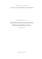 prikaz prve stranice dokumenta Interakcija između transformatora i elektroenergetskog sustava