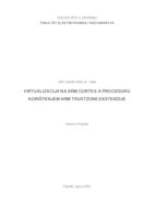 prikaz prve stranice dokumenta Virtualizacija na ARM Cortex-A procesoru korištenjem ARM TrustZone ekstenzije