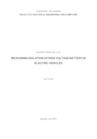 prikaz prve stranice dokumenta Mjerenje izolacije visokonaponske baterije u električnim automobilima
