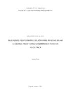 prikaz prve stranice dokumenta Mjerenje performanci platforme Apache Beam u obradi prostorno vremenskih tokova podataka