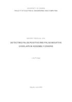 prikaz prve stranice dokumenta Otkrivanje lažno pozitivnih i lažno negativnih preklapanja u grafu sastavljanja