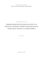 prikaz prve stranice dokumenta Primjena umjetne inteligencije na sustav za detekciju, praćenje i vrednovanje degradacije tramvajskih tračnica u javnom prometu