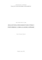 prikaz prve stranice dokumenta Analiza fizioloških indikatora stresa i performanci u simulacijskim vježbama