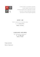 prikaz prve stranice dokumenta Analiza produkcije klastera u testu kategorijske fluentnosti kod pacijenata s prvom epizodom shizofrenije = Analysis of cluster production in a category fluency test in first-episode schizophrenia patients