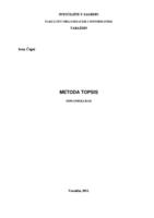 prikaz prve stranice dokumenta Metoda Topsis