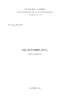 prikaz prve stranice dokumenta SSL/TLS protokol