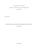 prikaz prve stranice dokumenta Metode statističke kontrole kvalitete
