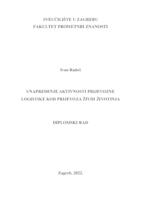 prikaz prve stranice dokumenta Unapređenje aktivnosti prijevozne logistike kod prijevoza živih životinja