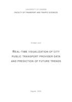 prikaz prve stranice dokumenta Real-time visualization of city public transport provider data and prediction of future trends