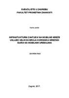 prikaz prve stranice dokumenta Infrastrukturni zahtjevi na mobilne mreže uslijed velikog broja korisnika mrežnih igara na mobilnim uređajima