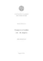 prikaz prve stranice dokumenta Franjevci u Cerniku (16. - 18. stoljeće)
